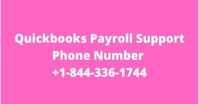 Quickbooks Payroll Support Phone Number +1-844-336-1744