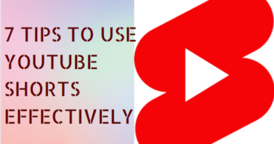 7 Tips to use YouTube shorts effectively