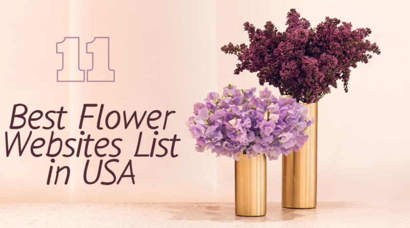 best flower websites list in usa