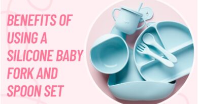 Silicone Baby Fork and Spoon Set