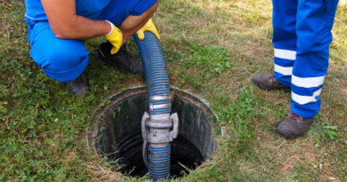 Septic tank pumping